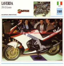 LAVERDA 350 GS Lesmo 1985 : Fiche Moto #001706