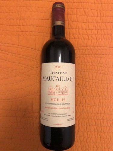 Vin chateau maucaillou - -,