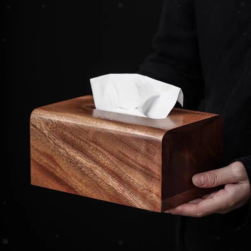 Boîte mouchoirs bois - boîte,