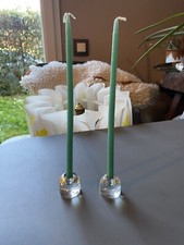 paire petits Bougeoirs en