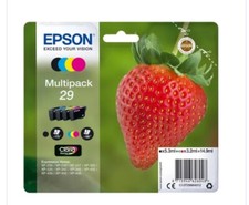Epson 29 Multipack 4 Cartouches d'encre Noir Cyan Magenta Jaune  Date 2026-02+