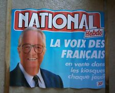 Politique grande affiche du