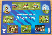 FRANCE Bloc-Feuillet YT N° 110 COUPE DU MONDE DE RUGBY 2007 Neuf** - Timbres