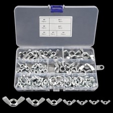 Lot de 100 écrous à ailettes