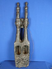 Ancien instrument musique népalais / tribal/ Sarangi N°3