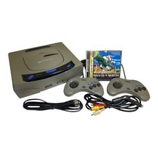 Console Sega Saturn Gray avec 2 manettes,1 jeux Virtua Fighter2 /Japon testé