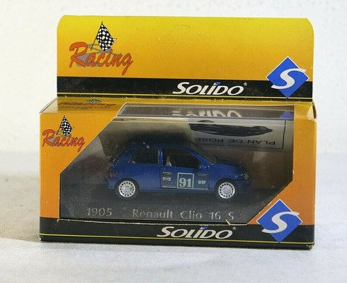 Solido 1905 renault clio - solido, n°1905