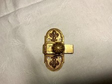 Targette verrou bronze doré