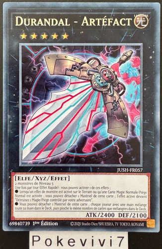 Carte durandal - yu-gi-oh!,
