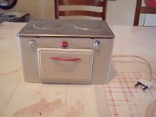 ancien jouet gazinière électrique tole vintage métal dinette