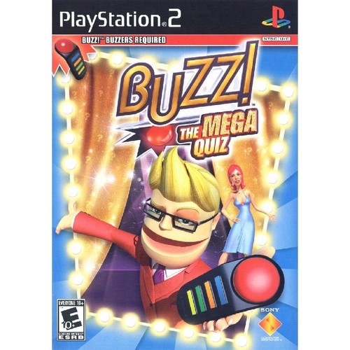 Jeu ps2 buzz méga quiz - ps2,