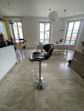 Large black traditional leather sofa made by Texas Leather Western out of Dallas