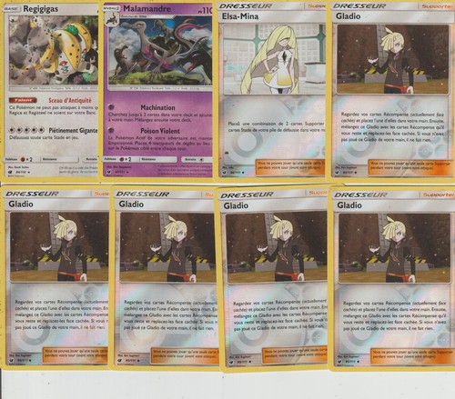 Lot cartes pokemon - lot, x8