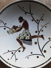 assiette ancienne luneville