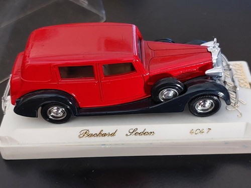 Packard sedan 1937 rouge - sedan,