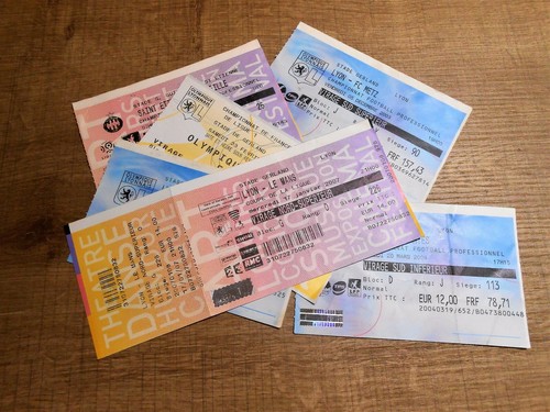 Tickets collector lyon - tickets,