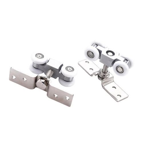 Lot roulettes pour porte - de,