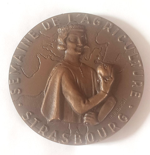 Médaille strasbourg - médaille, ..