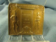 Médaille  centenaire du train