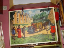 affiche scolaire Rossignol :  Louis XI