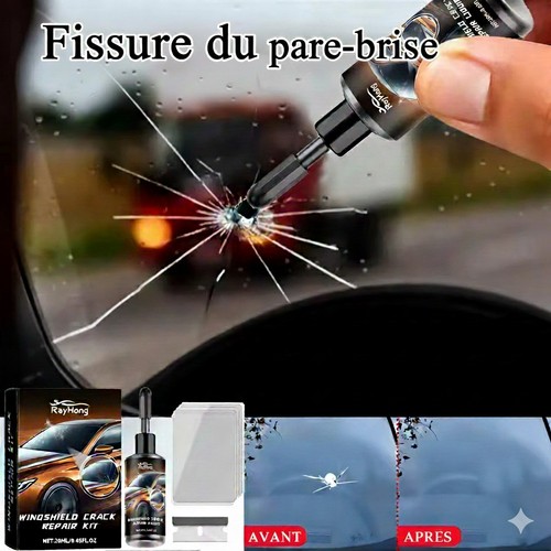 Kit réparation pare - kit, pare-brise