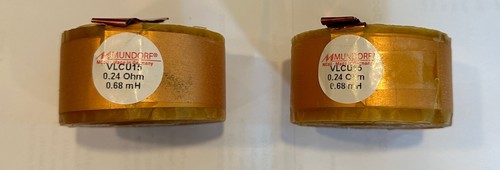 Pair two mundorf coil inductor - mundorf,