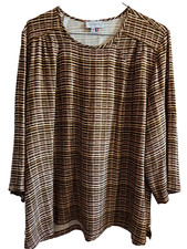 BERNARD SOLFIN blouse manches 3/4 taille 44