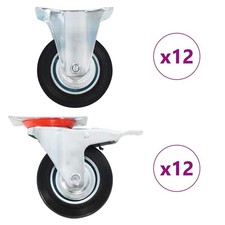 Roulettes 4 pcs 100 mm