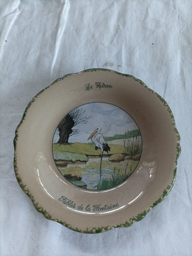 Assiette collection fables - , de