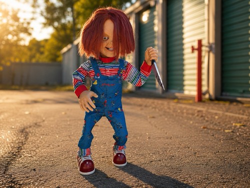 Chucky doll easy find - "chucky",
