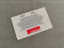 Certina Rare Vintage Warranty