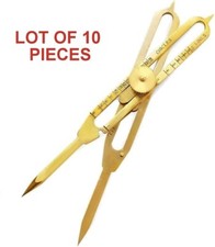 Outil de dessin diviseur d'échelle proportionnelle en laiton professionnel 6"...