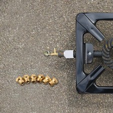 Kit de conversion d'injection de propane 6 pièces jeu de buses pour chauffe-eau