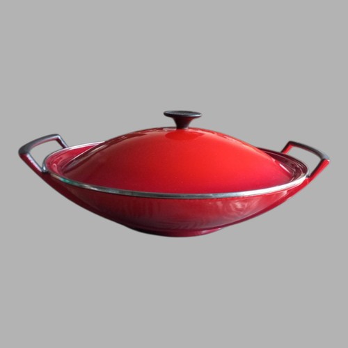 Wok cocotte creuset 28 - wok,