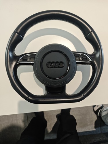 Volant méplat complet audi - méplat, a4