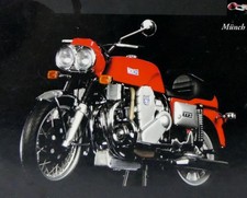 MINICHAMPS 1/12 MUENCH MUNCH MAMMUT 4 TTS SIMPLE SIEGE ROUGE ANNEE 1966 TRES RAR