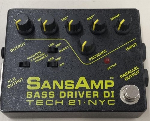 Tech21 sansamp bass driver - bass, di