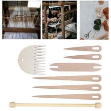 8 pièces métier à tisser à