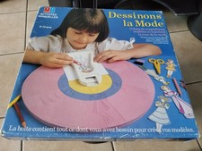 Jeu Dessinons la mode MB 1981 vintage créations de modèles années 80 ancien