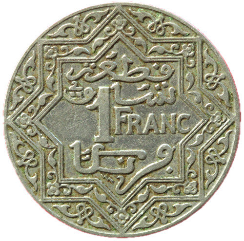 14201 maroc 1 - franc, empire