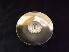 Coupelle métal argenté -