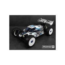 Bittydesign Vision Team Associated RC8B3.2e/RC8B3.1e Corps Clair (Precut) / Vis