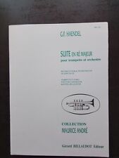 PARTITION - G.F. HAENDEL - Suite en ré maj pour trompette en ut ou sib et piano