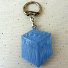 PORTE CLES DES ANNEES 60 KEYCHAIN - BATTERIE RALCO LTS  PHOTO RECTO-VERSO