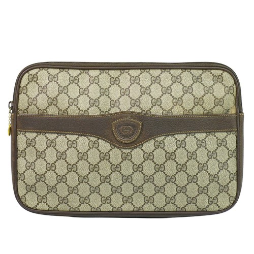 Pochette toile gucci gg - pochette, en