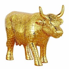 COW PARADE Résine Mira Moo Or Art 47783