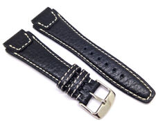 Montre Militaire Noir, Braun 18 20 22mm Convenable pour IWC Sinn, Heuer / 55