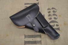 WW2 étui allemand 100% cuir fait main Walther P38 - noir - NON FABRIQUÉ EN...