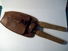 militaria ww1 étui cuir de la petite pince peugeot coupe barbelé 14/18 poilu