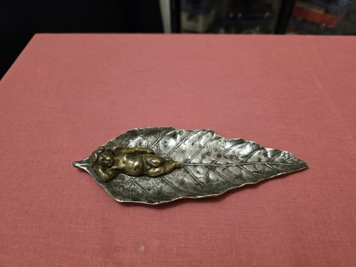 Vide poche art nouveau - vide-poche, signé